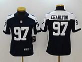 Women Nike Dallas Cowboys #97 Taco Charlton Navy Throwback Vapor Untouchable Player Limited Jersey,baseball caps,new era cap wholesale,wholesale hats